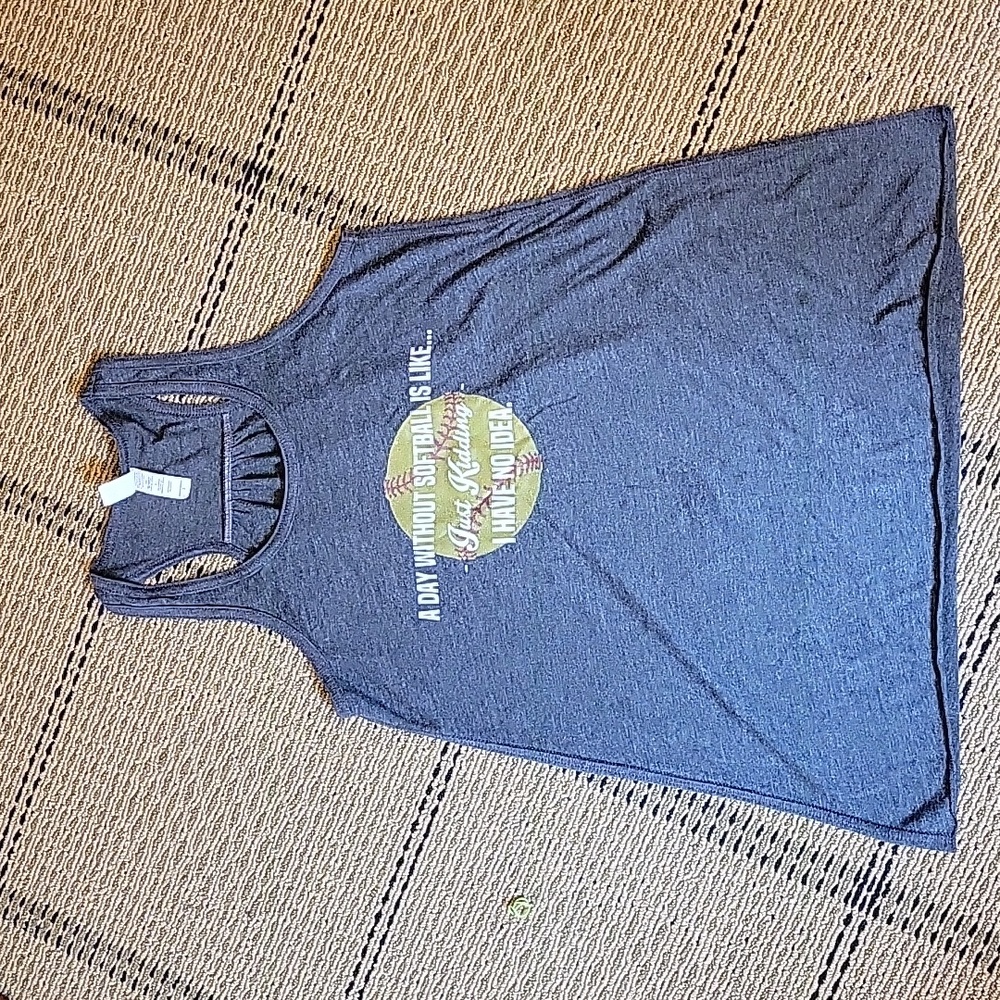 Softball Tank Top